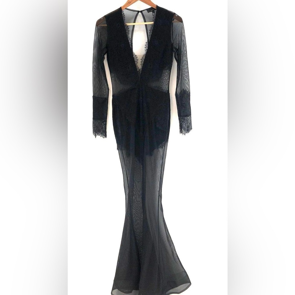 Michael Costello Martin Gown like new size small - Picture 5 of 13